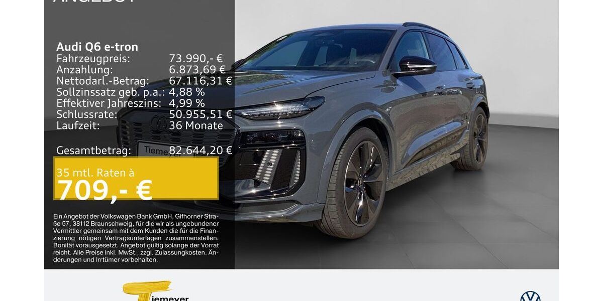 Audi Q6 e-tron 12.370 km 71.990 &euro; Recklinghausen 45663