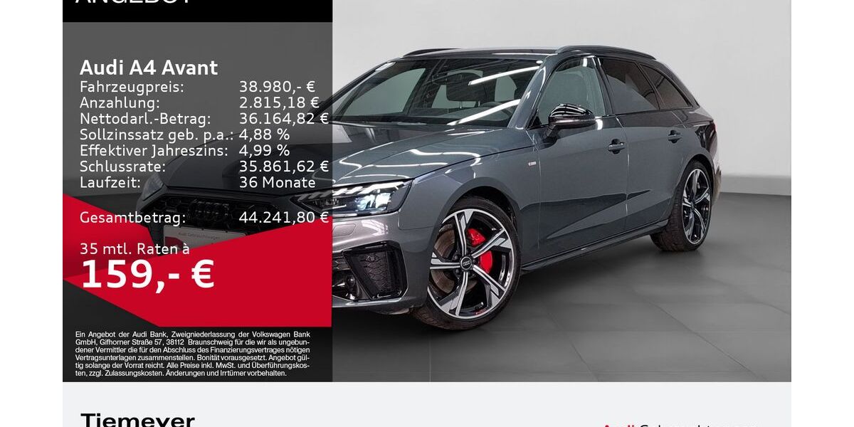 Audi A4 18.330 km 38.480 &euro; Bochum 44809