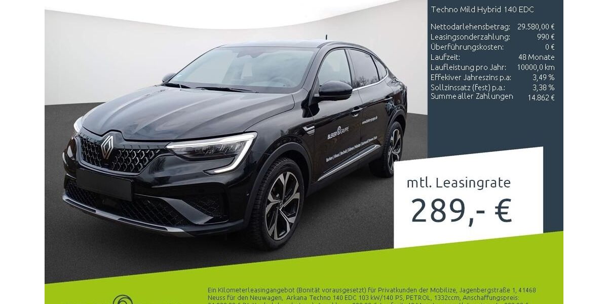 Renault Arkana 3.500 km 24.950 &euro; Borken 46325