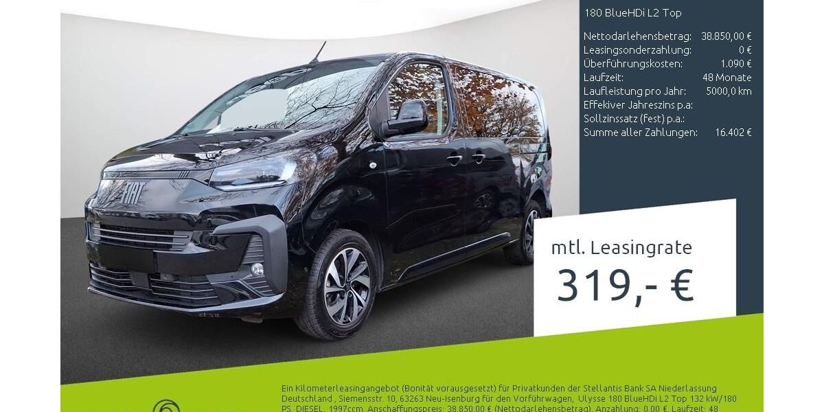 Fiat Ulysse 33.000 km 38.250 &euro; Borken 46325
