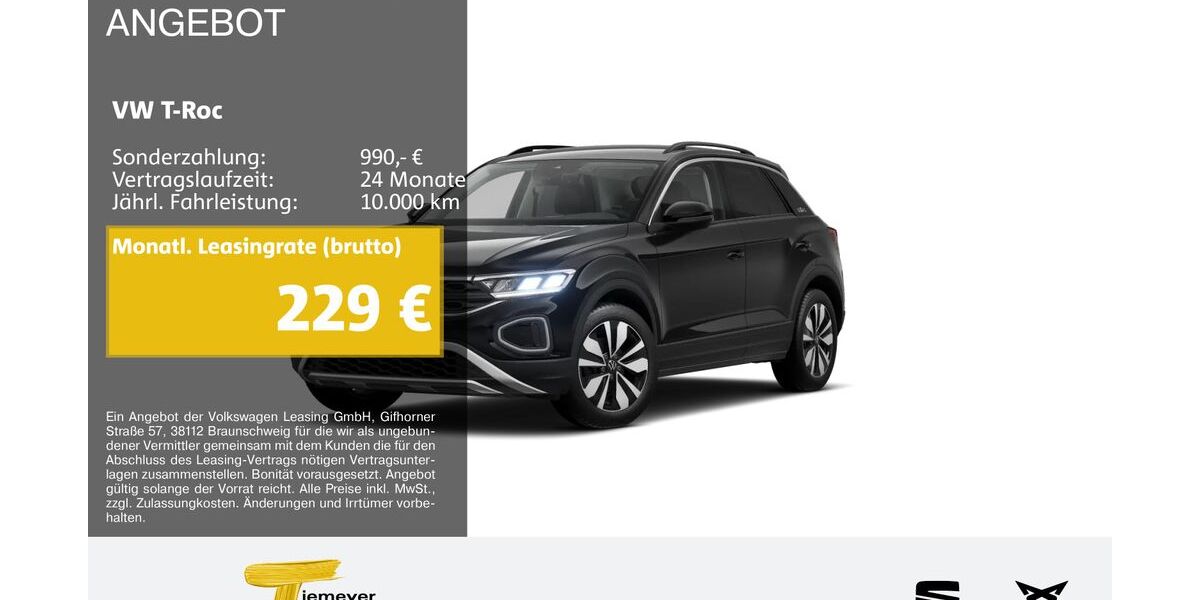 VW T-Roc 25.270 km 22.460 &euro; Bochum 44809