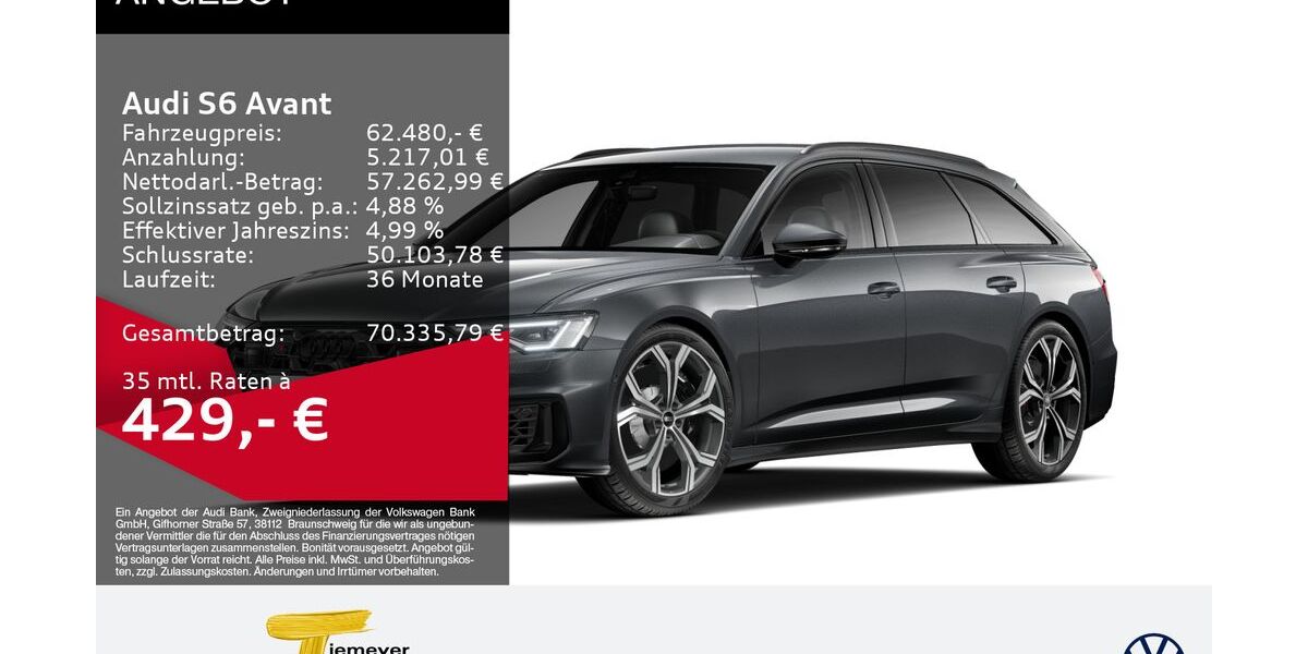 Audi S6 16.296 km 61.780 &euro; Bochum 44892