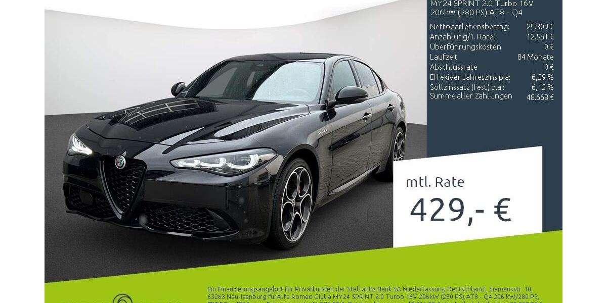 Alfa Romeo Giulia 24.776 km 41.870 &euro; Dülmen 48249