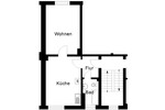 Etagenwohnung Herne Wanne-Bickern - 1.5 Zimmer, 45 m&sup2;, 302&euro; | Angebot:26277961