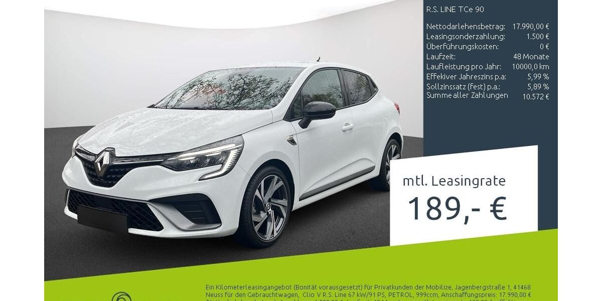 Renault Clio 27.033 km 17.893 &euro; Borken 46325