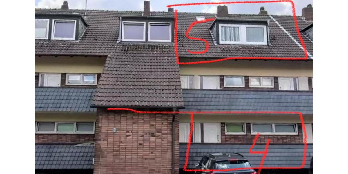 Dachgeschoßwohnung Gelsenkirchen Gelsenkirchen-Nord - 2 Zimmer, 40 m&sup2;, 70.000&euro; | Angebot:26110536