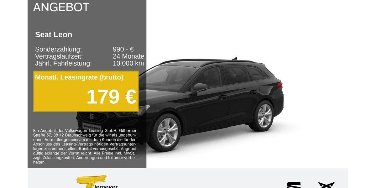 Seat Leon 21.334 km 27.870 &euro; Bochum 44809