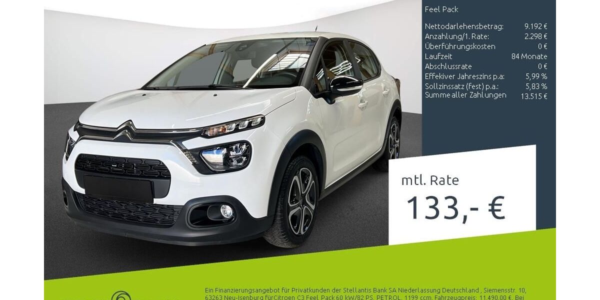 Citroen C3 22.989 km 11.320 &euro; Dülmen 48249