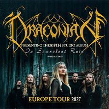 Draconian + Special Guest: Saturnus - Opener: Ann my Guard - Tour 2027 03.03.2027 Kulttempel