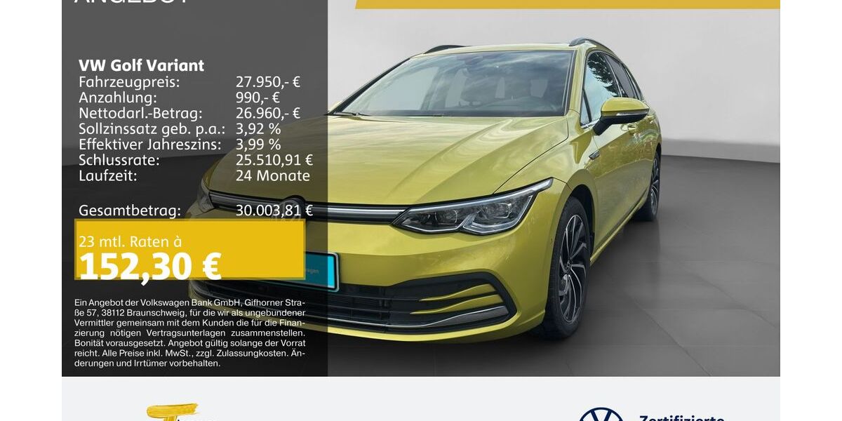 VW Golf 38.850 km 25.990 &euro; Duisburg 47059