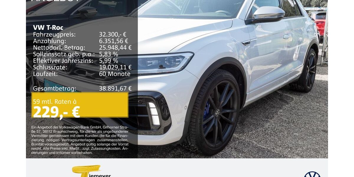 VW T-Roc 45.000 km 31.460 &euro; Bochum 44892