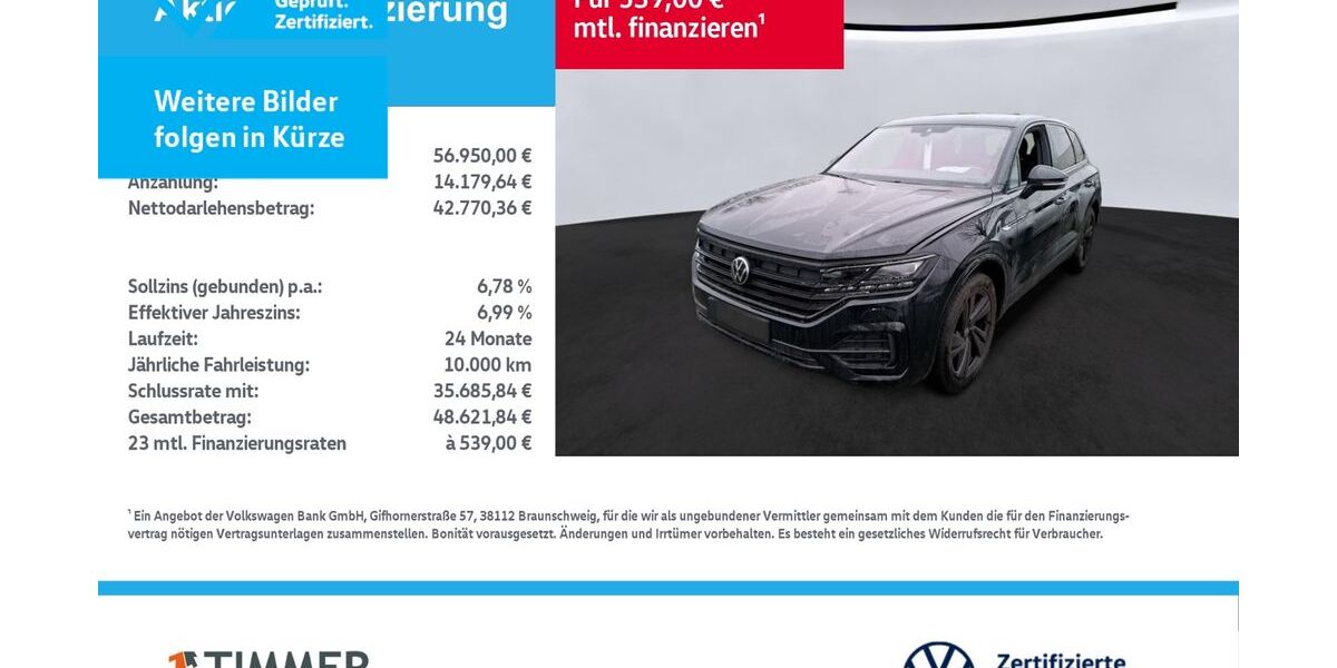 VW Touareg 52.348 km 56.950 &euro; Borken 46325