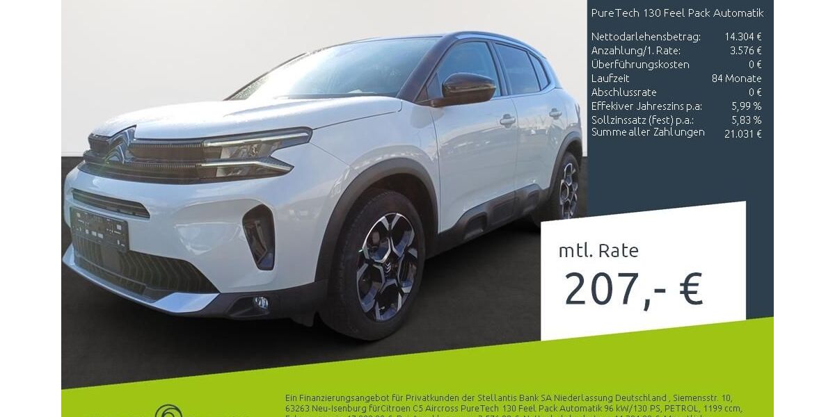 Citroen C5 Aircross 28.050 km 17.880 &euro; Borken 46325