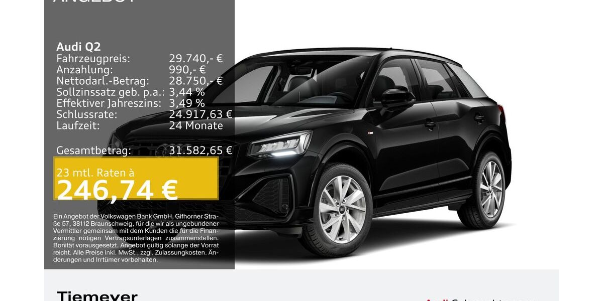 Audi Q2 32.786 km 29.740 &euro; Oberhausen 46047