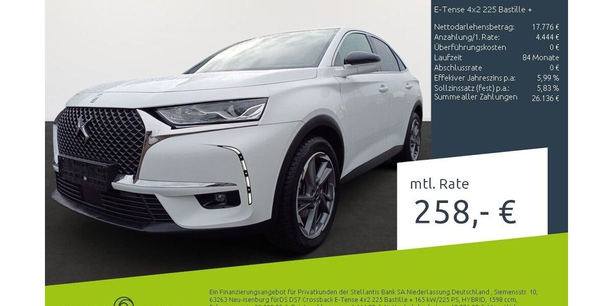 DS Automobiles DS7 (Crossback) 42.236 km 20.550 &euro; Borken 46325