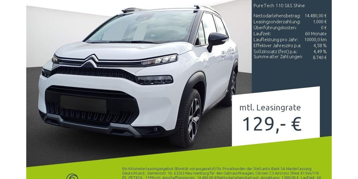 Citroen C3 Aircross 20.023 km 15.230 &euro; Borken 46325