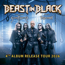 Beast in Black - 4th Album Release Tour 2026 31.10.2026 Raiffeisen Halle im Gasometer