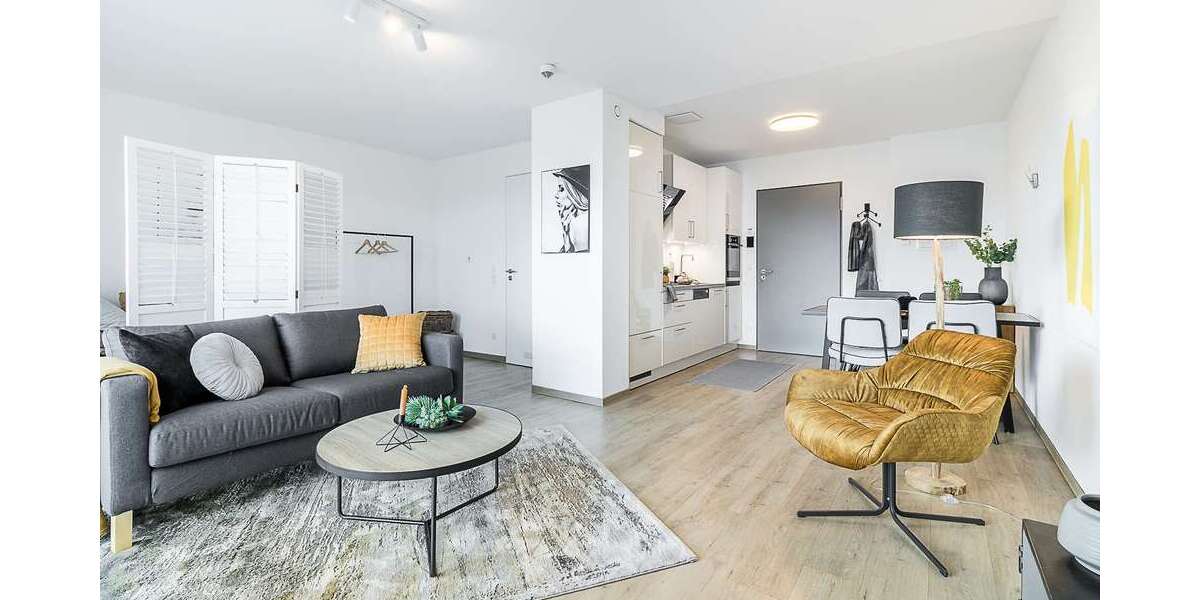 Etagenwohnung Gelsenkirchen Bismarck - 1 Zimmer, 43 m&sup2;, 560&euro; | Angebot:23862282