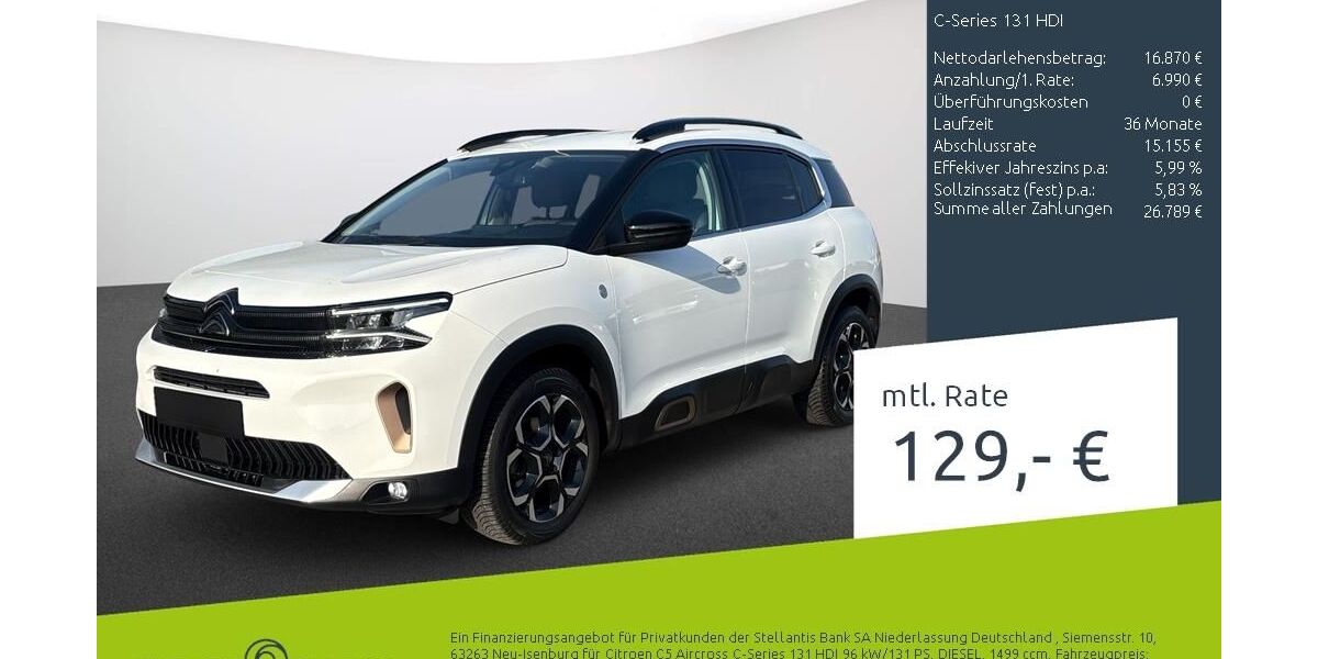 Citroen C5 Aircross 34.529 km 23.889 &euro; Borken 46325