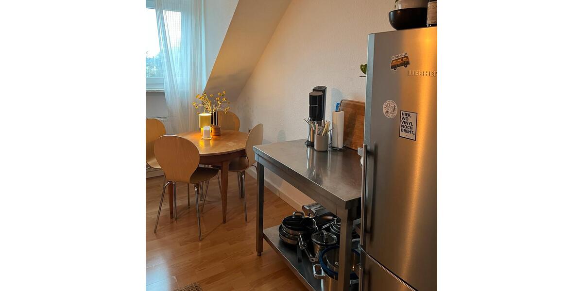 Dachgeschoßwohnung Bochum Bochum-Mitte - 2 Zimmer, 47 m&sup2;, 650&euro; | Angebot:25174137