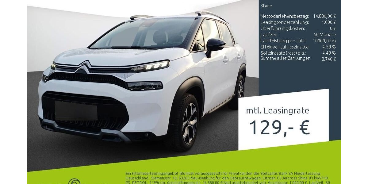 Citroen C3 Aircross 17.859 km 14.949 &euro; Borken 46325