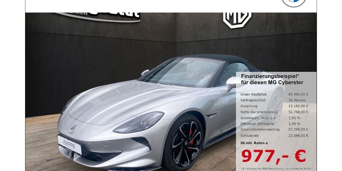 MG Cyberster 2.500 km 65.960 &euro; Borken 46325