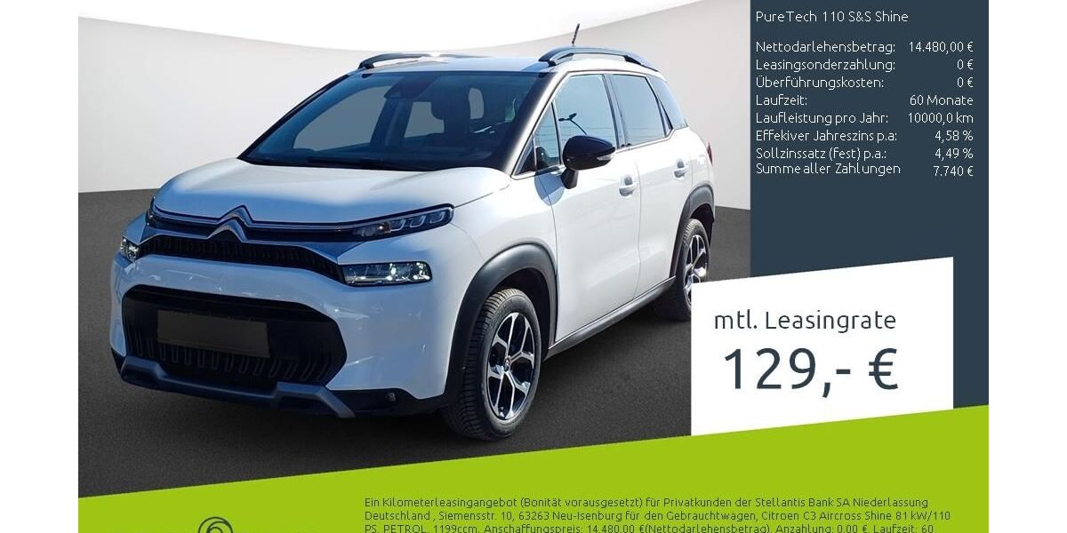 Citroen C3 Aircross 17.657 km 14.444 &euro; Borken 46325