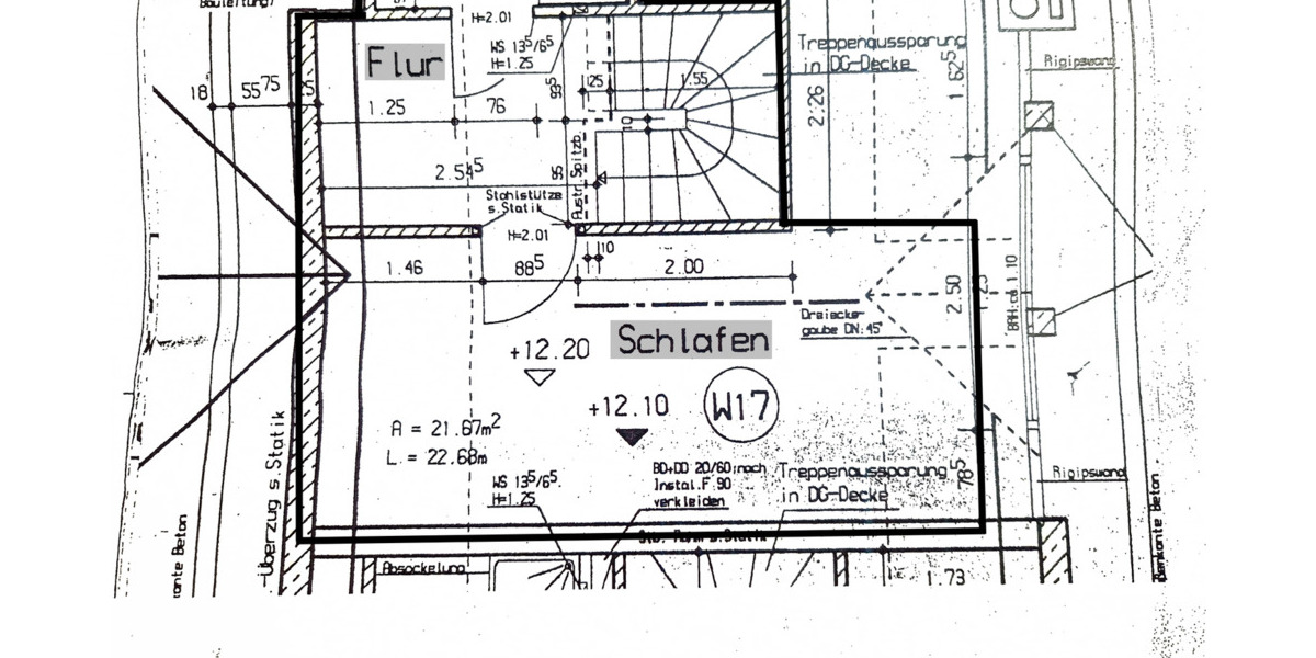 Etagenwohnung Reken Groß Reken - 2 Zimmer, 60 m&sup2;, 530&euro; | Angebot:26189409