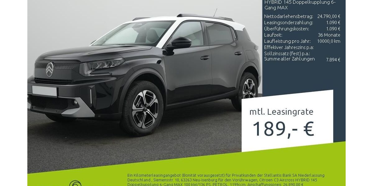 Citroen C3 Aircross 8.369 km 24.790 &euro; Dülmen 48249