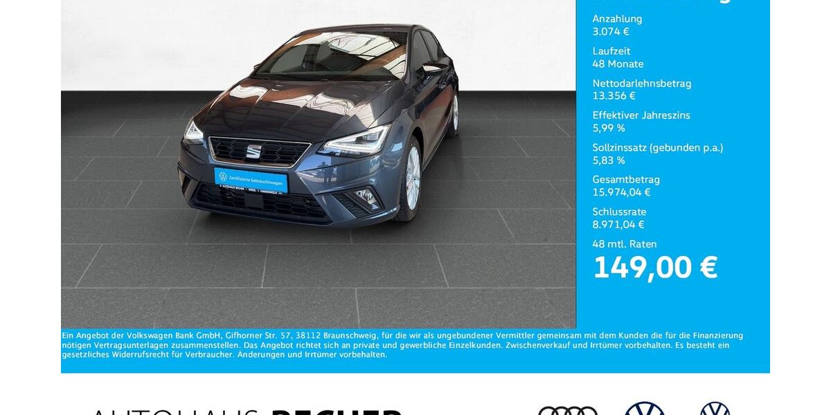 Seat Ibiza 35.496 km 16.430 &euro; Wesel 46485
