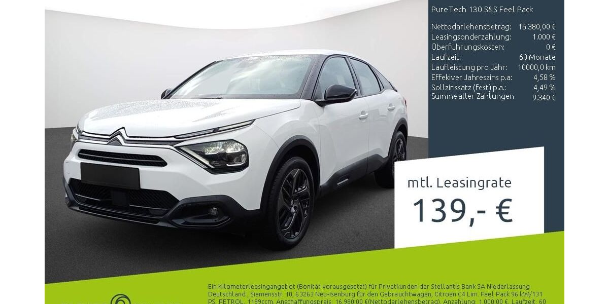 Citroen C4 13.292 km 15.739 &euro; Borken 46325