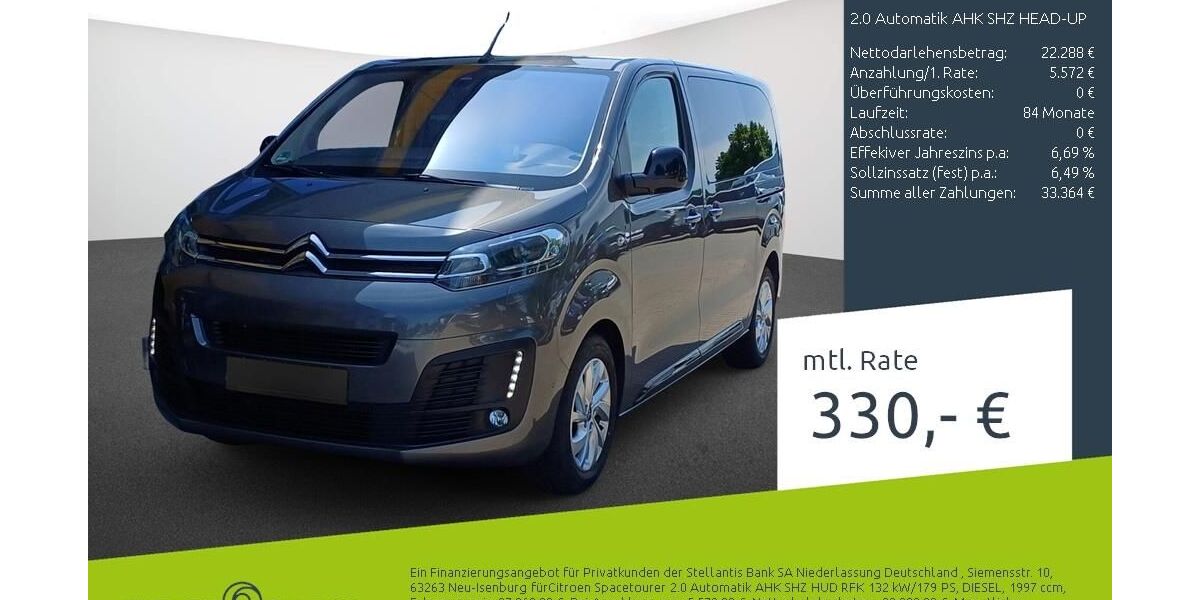Citroen SpaceTourer 88.000 km 27.860 &euro; Borken 46325