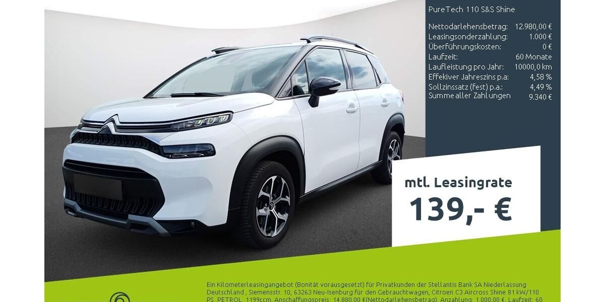Citroen C3 Aircross 18.906 km 13.180 &euro; Borken 46325