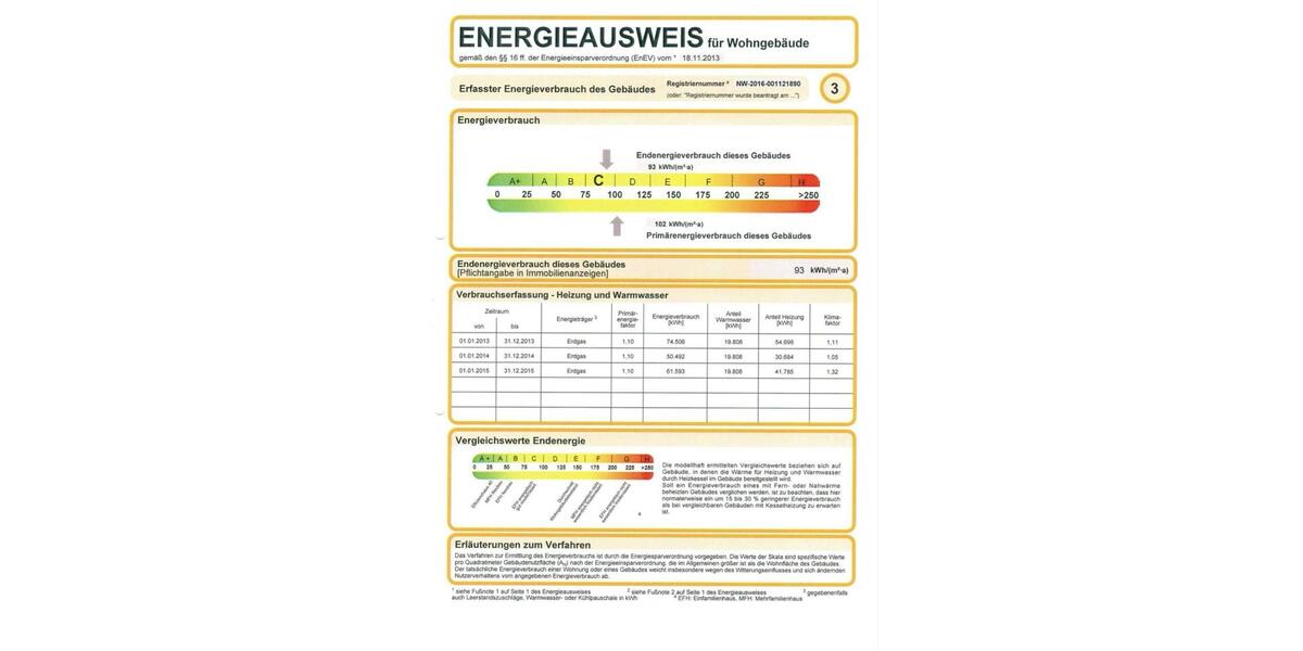 Etagenwohnung Essen Stadtbezirk III - 3 Zimmer, 55 m&sup2;, 115.000&euro; | Angebot:27295637