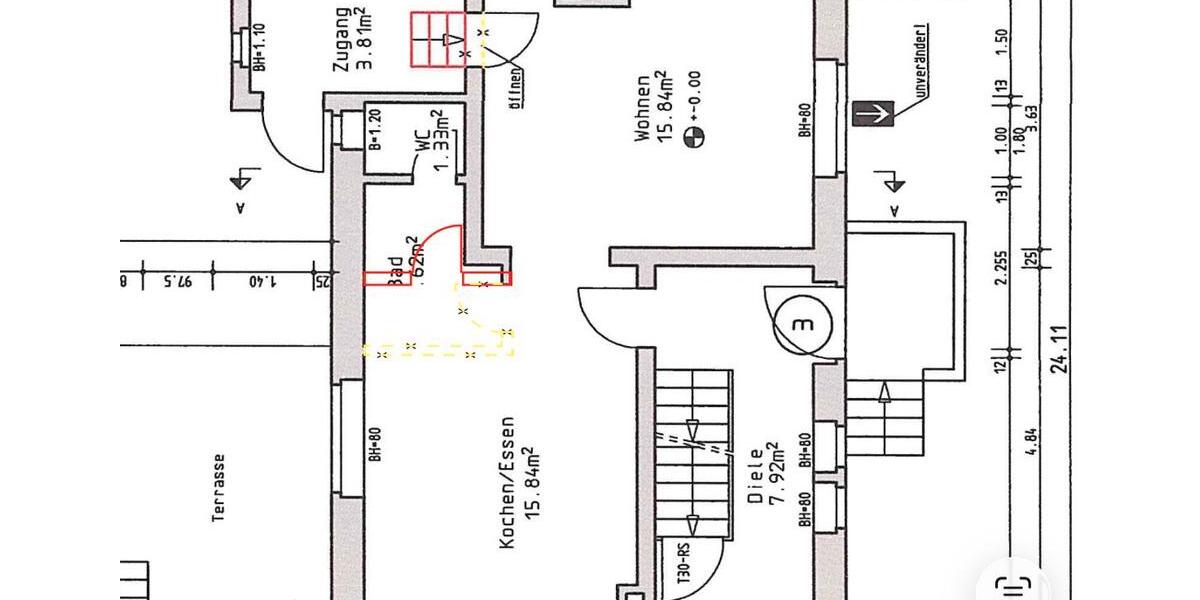 Maisonettenwohnung Gladbeck Brauck - 3 Zimmer, 100 m&sup2;, 285.000&euro; | Angebot:26313986
