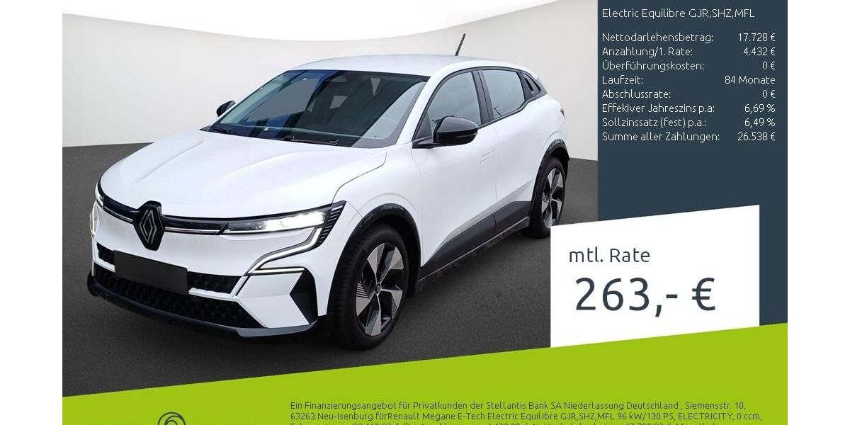 Renault Megane 21.782 km 22.160 &euro; Borken 46325