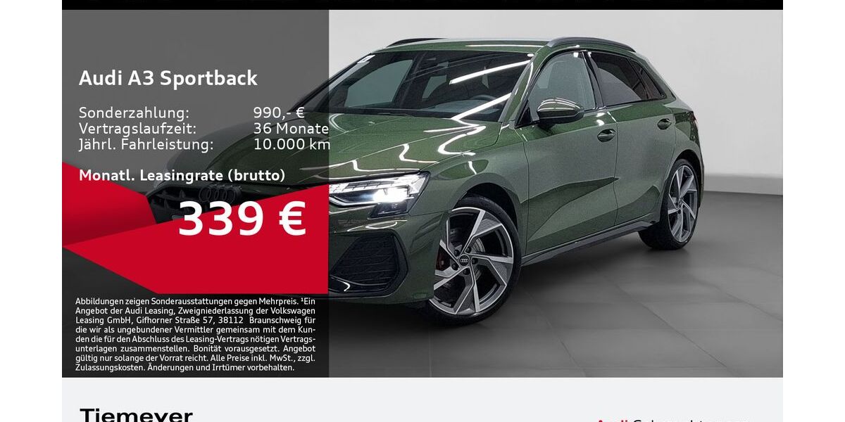 Audi A3 12.239 km 36.110 &euro; Bochum 44809