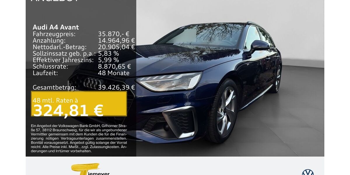 Audi A4 21.815 km 34.980 &euro; Recklinghausen 45663