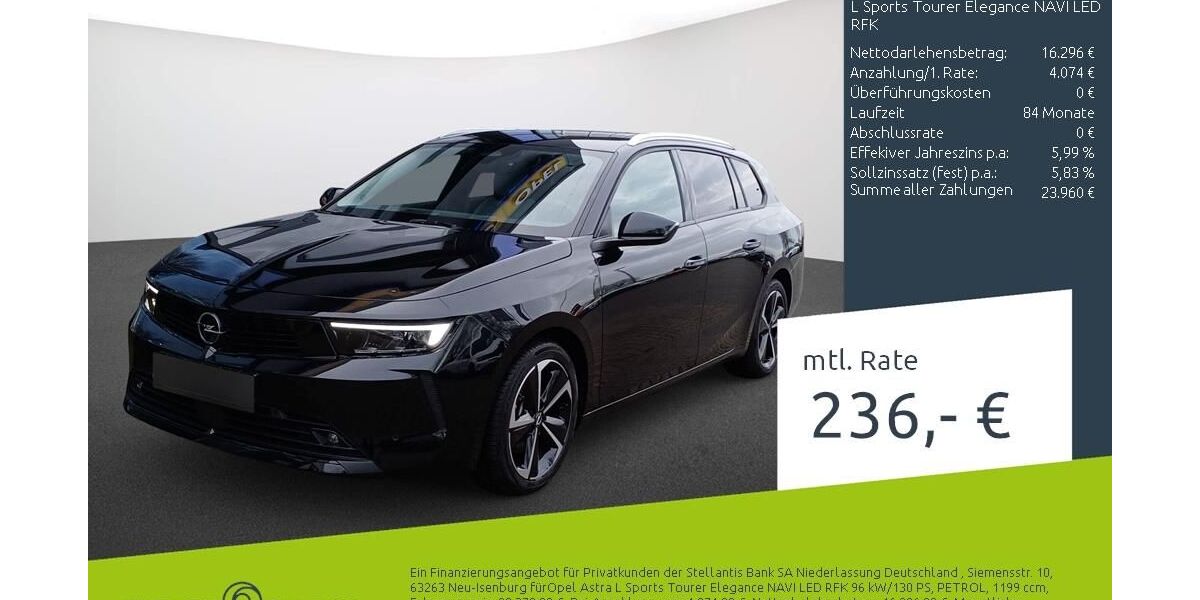 Opel Astra 32.197 km 20.489 &euro; Borken 46325