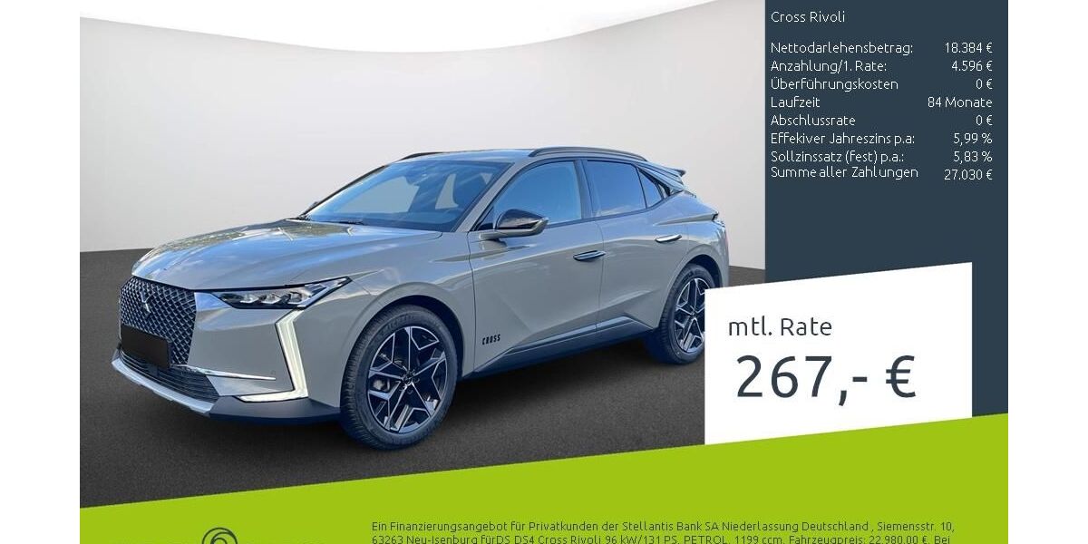 DS Automobiles DS4 11.490 km 22.479 &euro; Dülmen 48249