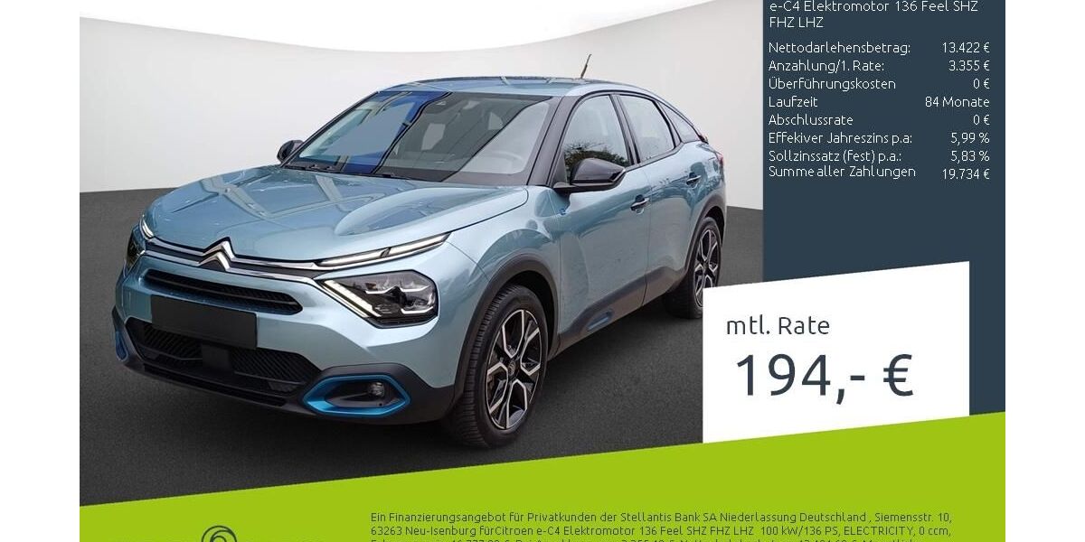 Citroen C4 40.877 km 16.489 &euro; Borken 46325