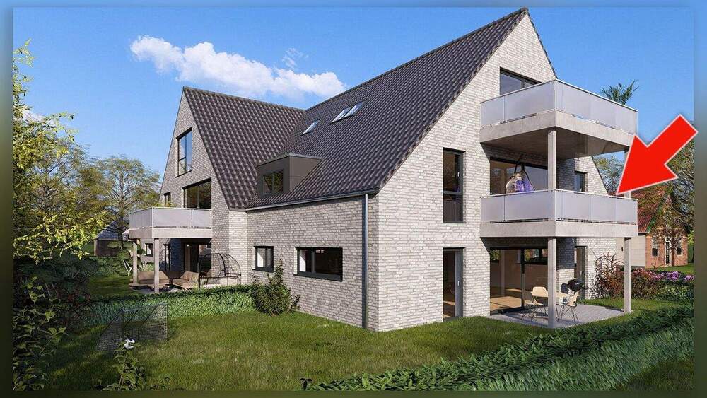 Etagenwohnung Borken - 3 Zimmer, 97 m&sup2;, 398.000&euro; | Angebot:25741108