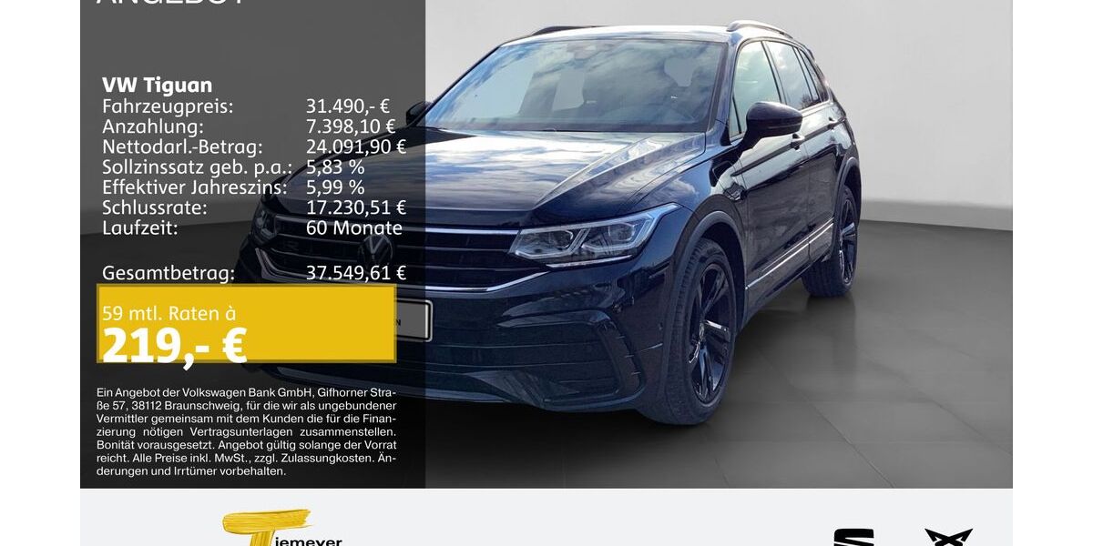 VW Tiguan 76.903 km 28.790 &euro; Gelsenkirchen OT Beckhausen 45899