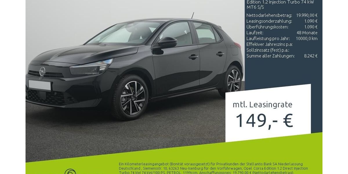 Opel Corsa 4.000 km 18.980 &euro; Borken 46325