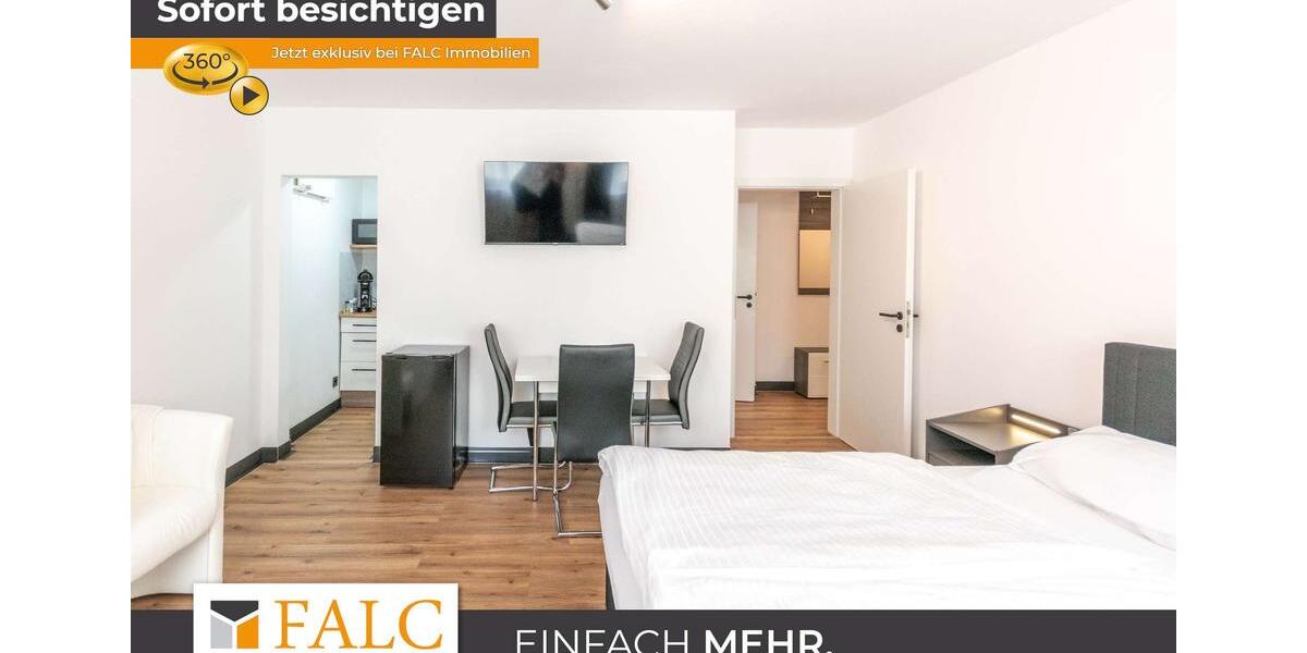 Etagenwohnung Essen Stadtkern - 1 Zimmer, 35 m&sup2;, 990&euro; | Angebot:24493583