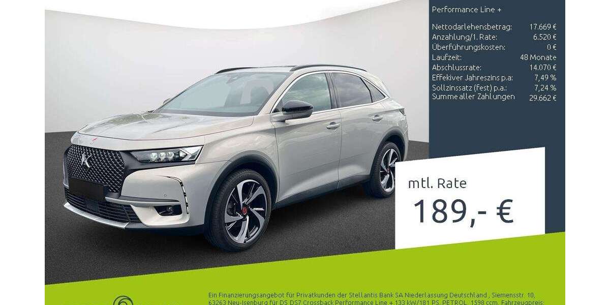 DS Automobiles DS 7 Crossback 66.613 km 24.189 &euro; Borken 46325