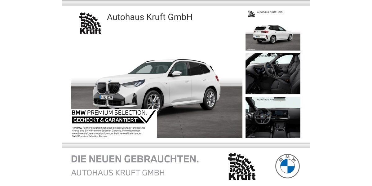 BMW X3 15.792 km 48.180 &euro; Oberhausen 46117