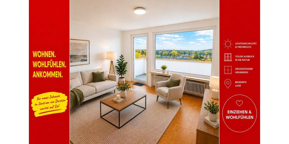 Etagenwohnung Dorsten - 3 Zimmer, 72 m&sup2;, 165.000&euro; | Angebot:27230762