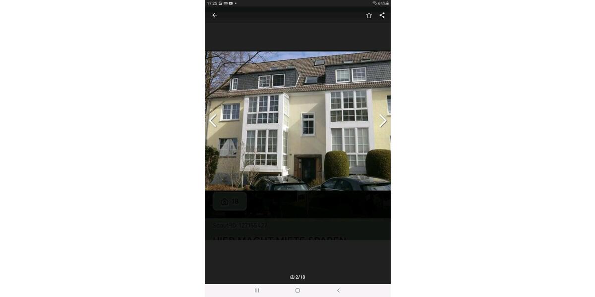 Etagenwohnung Essen Stadtbezirk III - 2 Zimmer, 42 m&sup2;, 410&euro; | Angebot:26298753