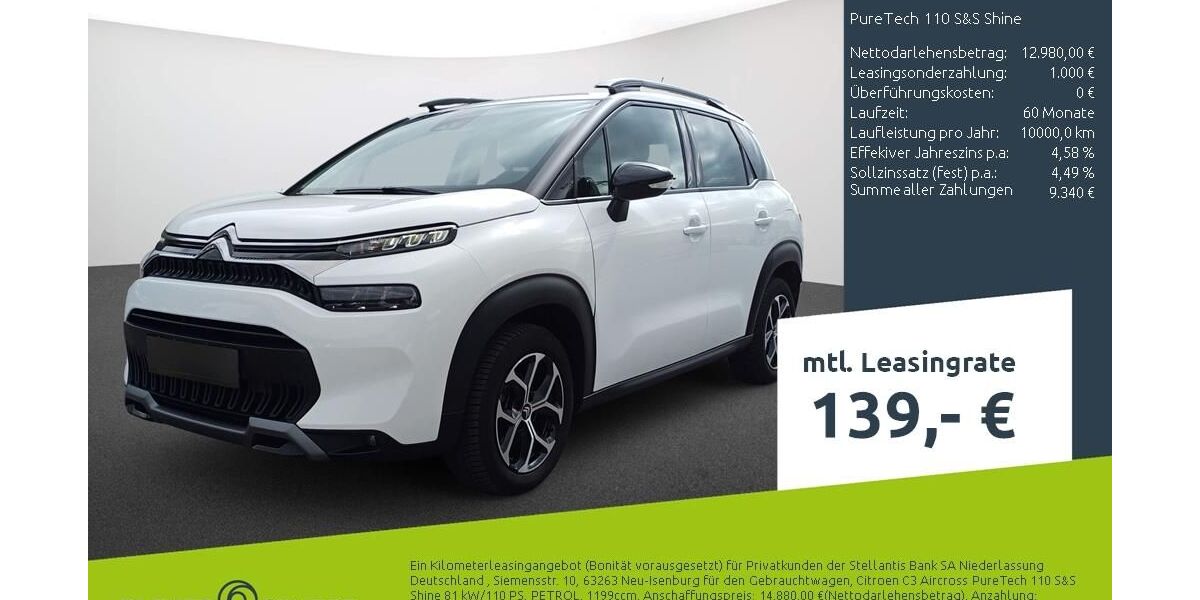 Citroen C3 Aircross 14.207 km 12.670 &euro; Borken 46325